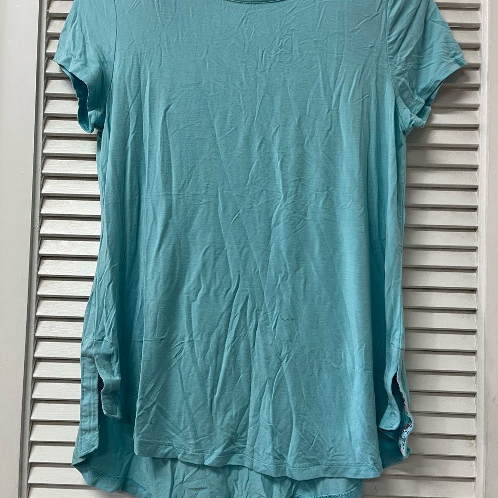 Cupio Teal Short Sleeve Top - Picture 3 of 5